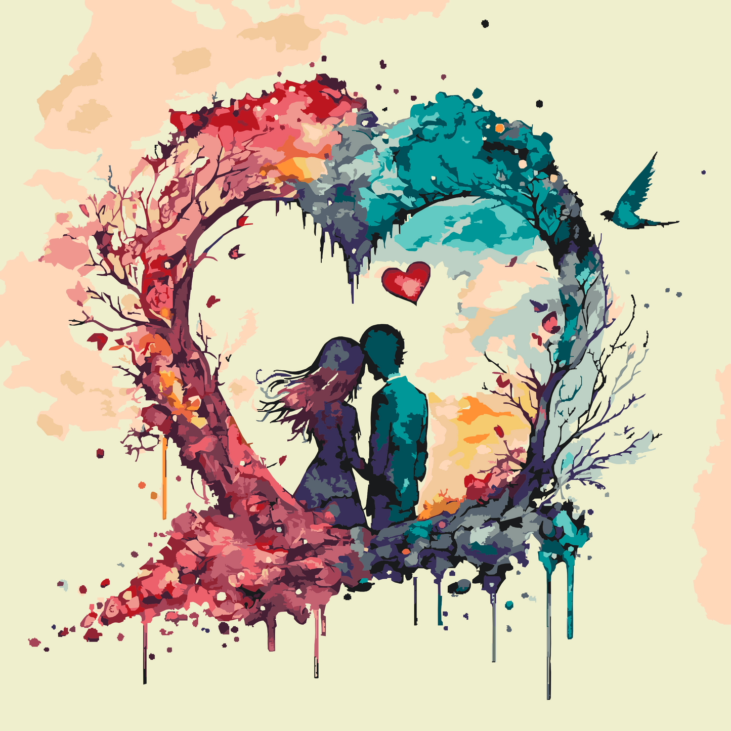Paint by Numbers - Romantik i hjertet