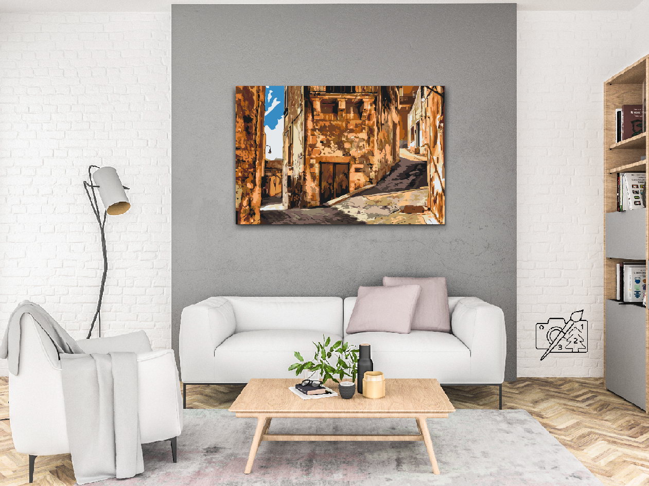 Paint by Numbers - En tur til en historisk by
