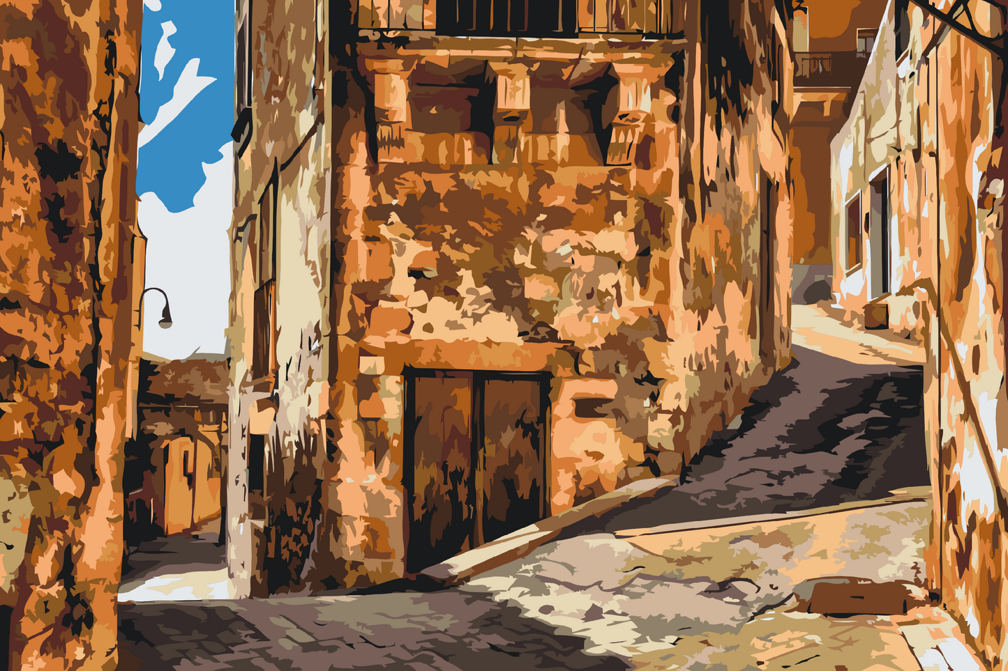 Paint by Numbers - En tur til en historisk by