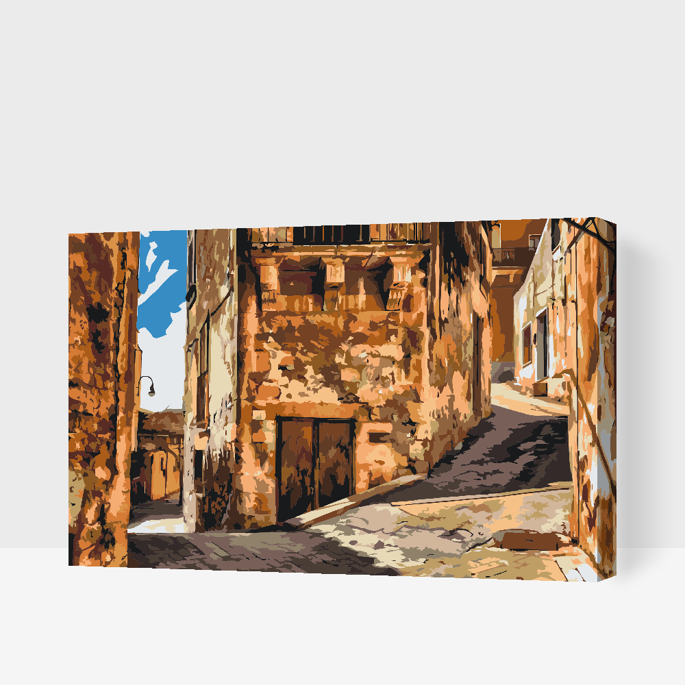 Paint by Numbers - En tur til en historisk by