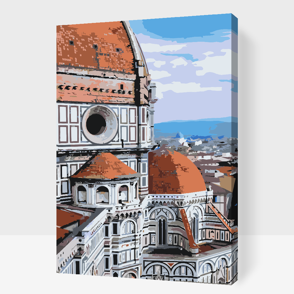 Paint by Numbers - Et nært kig på Firenze-katedralen