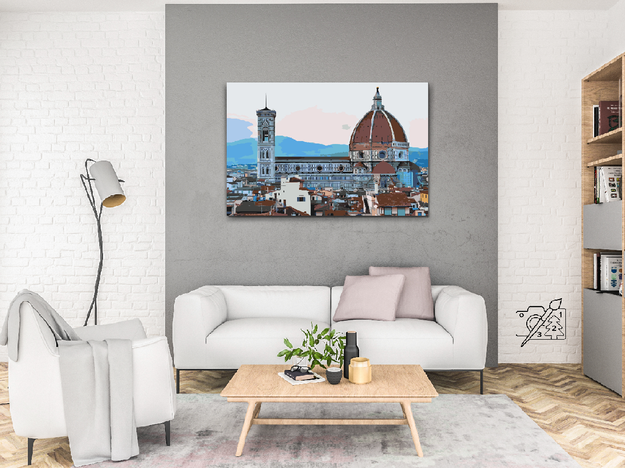 Paint by Numbers - Santa Maria del Fiore 1