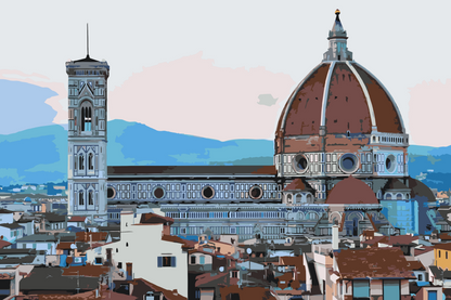 Paint by Numbers - Santa Maria del Fiore 1