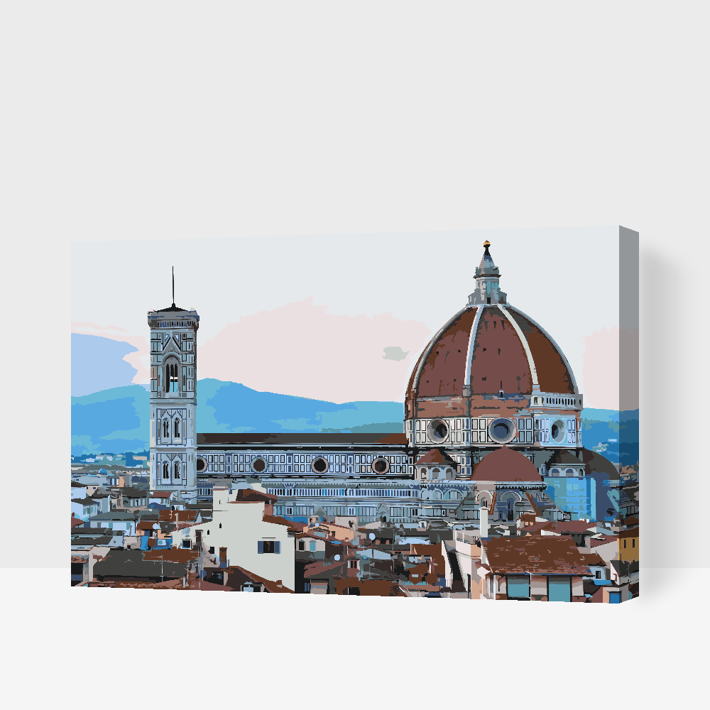 Paint by Numbers - Santa Maria del Fiore 1