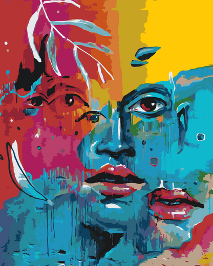Paint by Numbers - Mellem 4 Øjne