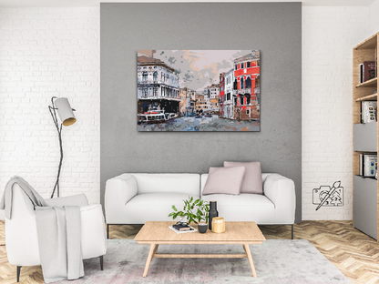 Paint by Numbers - Venedig, en malerisk by