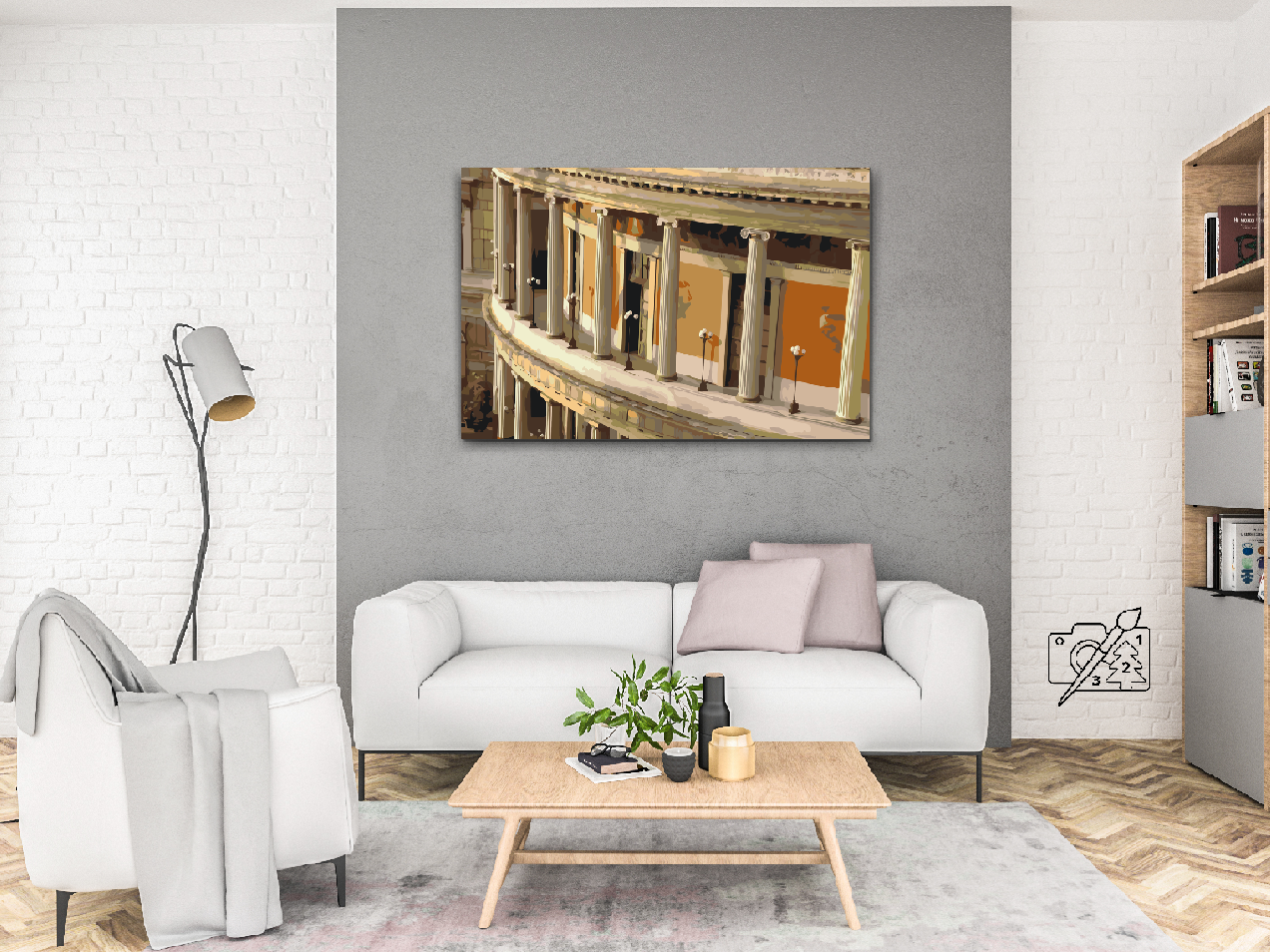 Paint by Numbers - Politeama-teatret i Palermo