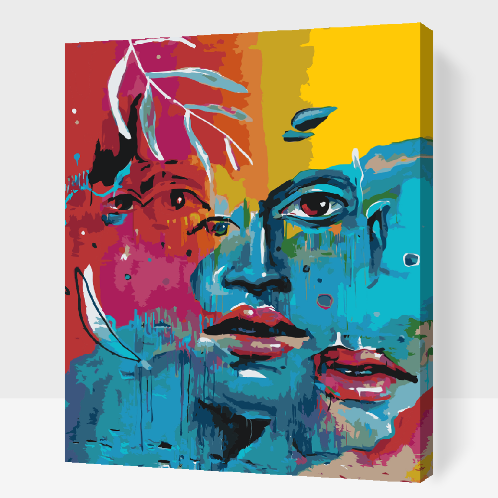 Paint by Numbers - Mellem 4 Øjne
