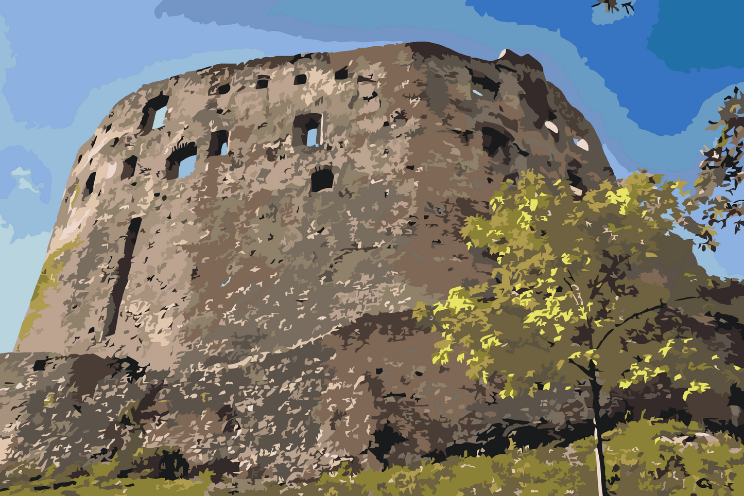 Paint by Numbers - Topolčiansky Slot