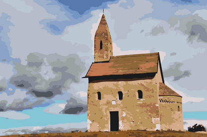 Paint by Numbers - Sankt Mikaels ærkeengelkirke