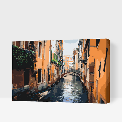 Paint by Numbers - Gondoltur i Venice 2