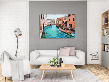 Paint by Numbers - Sejlads i Venedig