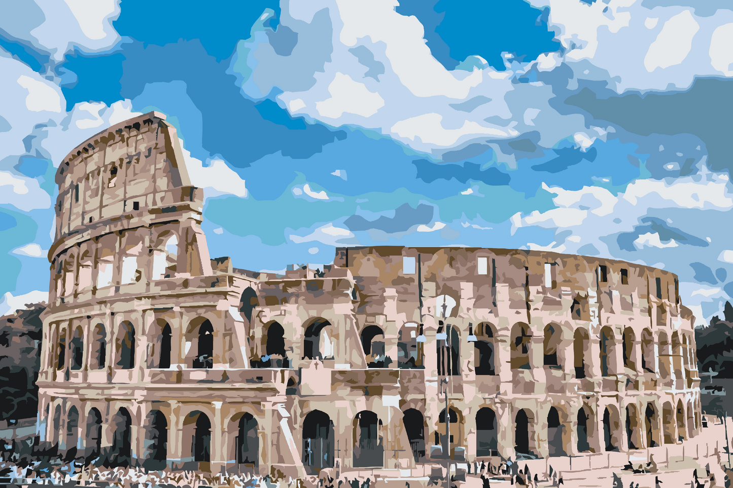 Paint by Numbers - Colosseum