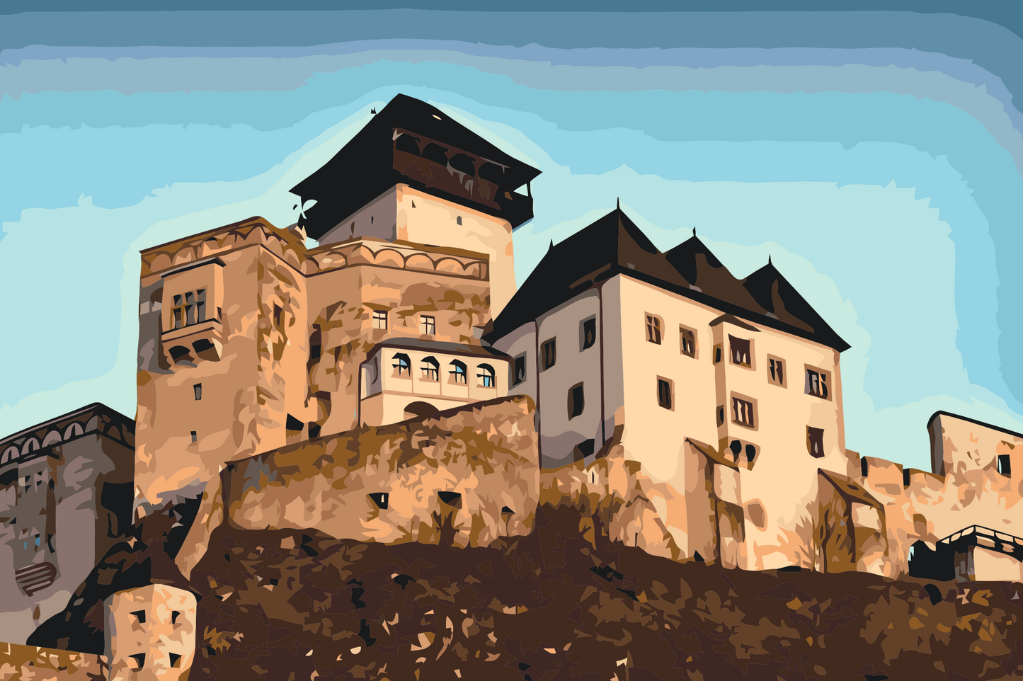 Paint by Numbers - Trenčín Slot