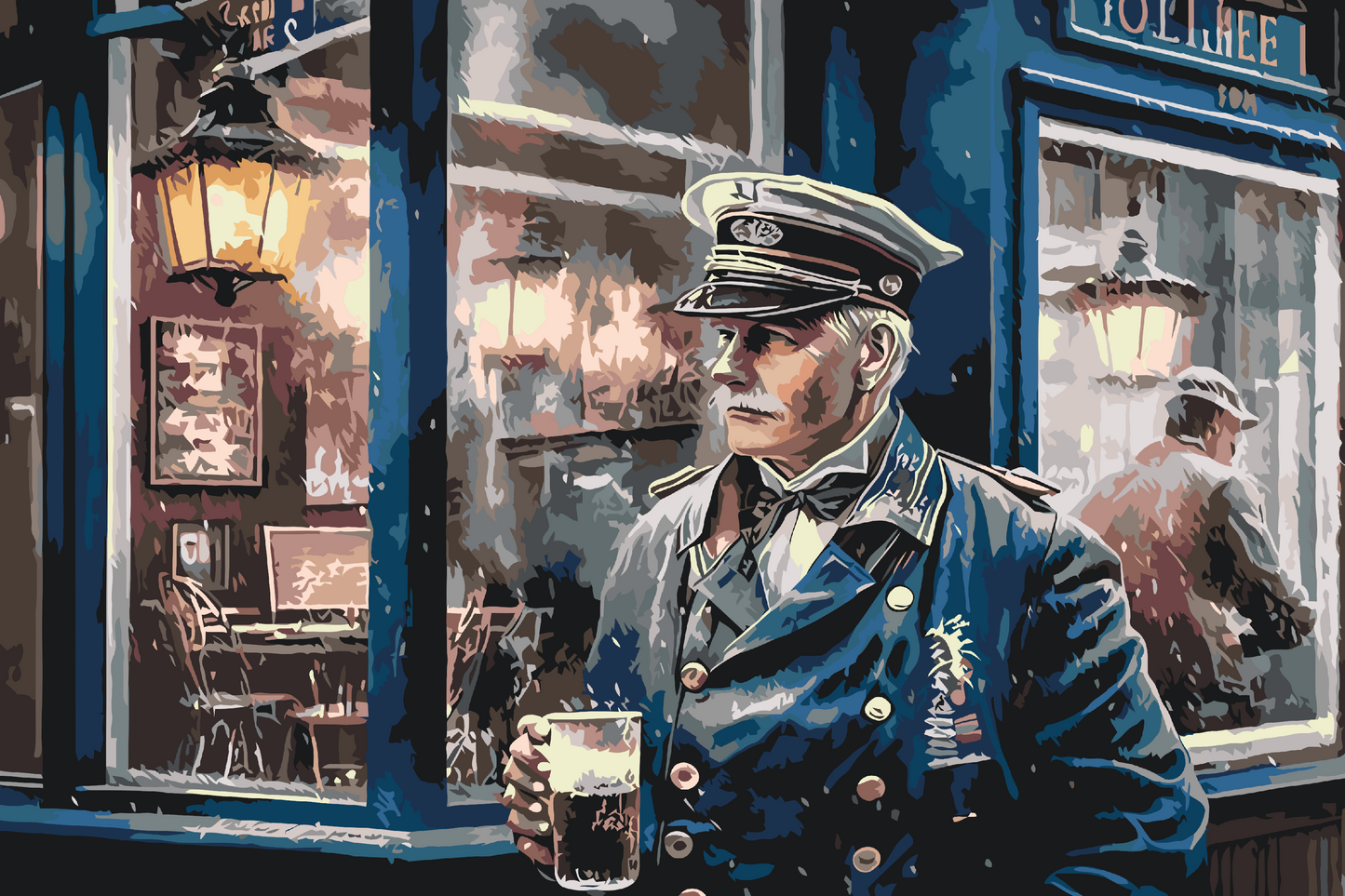 Paint by Numbers - Sømand
