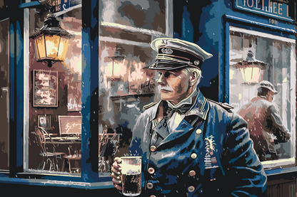 Paint by Numbers - Sømand