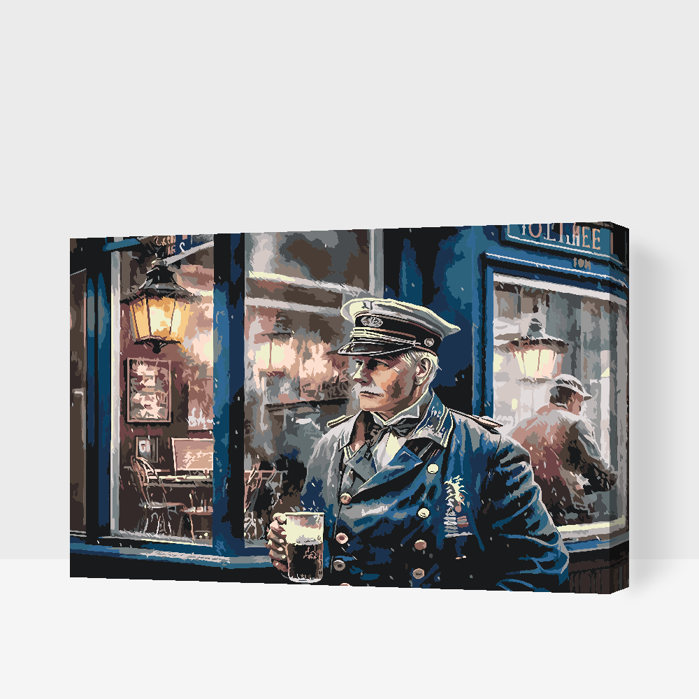 Paint by Numbers - Sømand