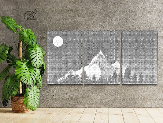 Bjerge om Natten (sæt af 3)