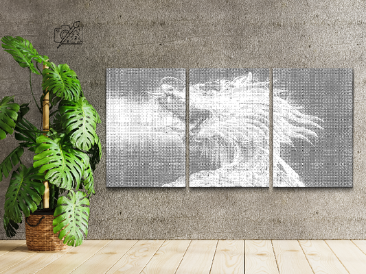 Gylden Drage (sæt af 3)