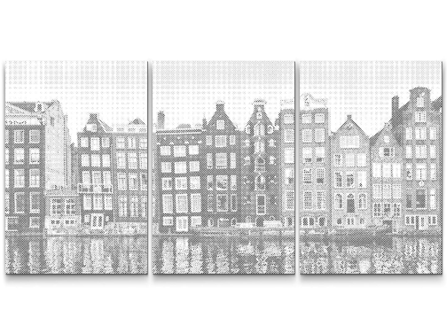 Mal-med-prikker -  Hjem i Amsterdam 2 (sæt af 3)