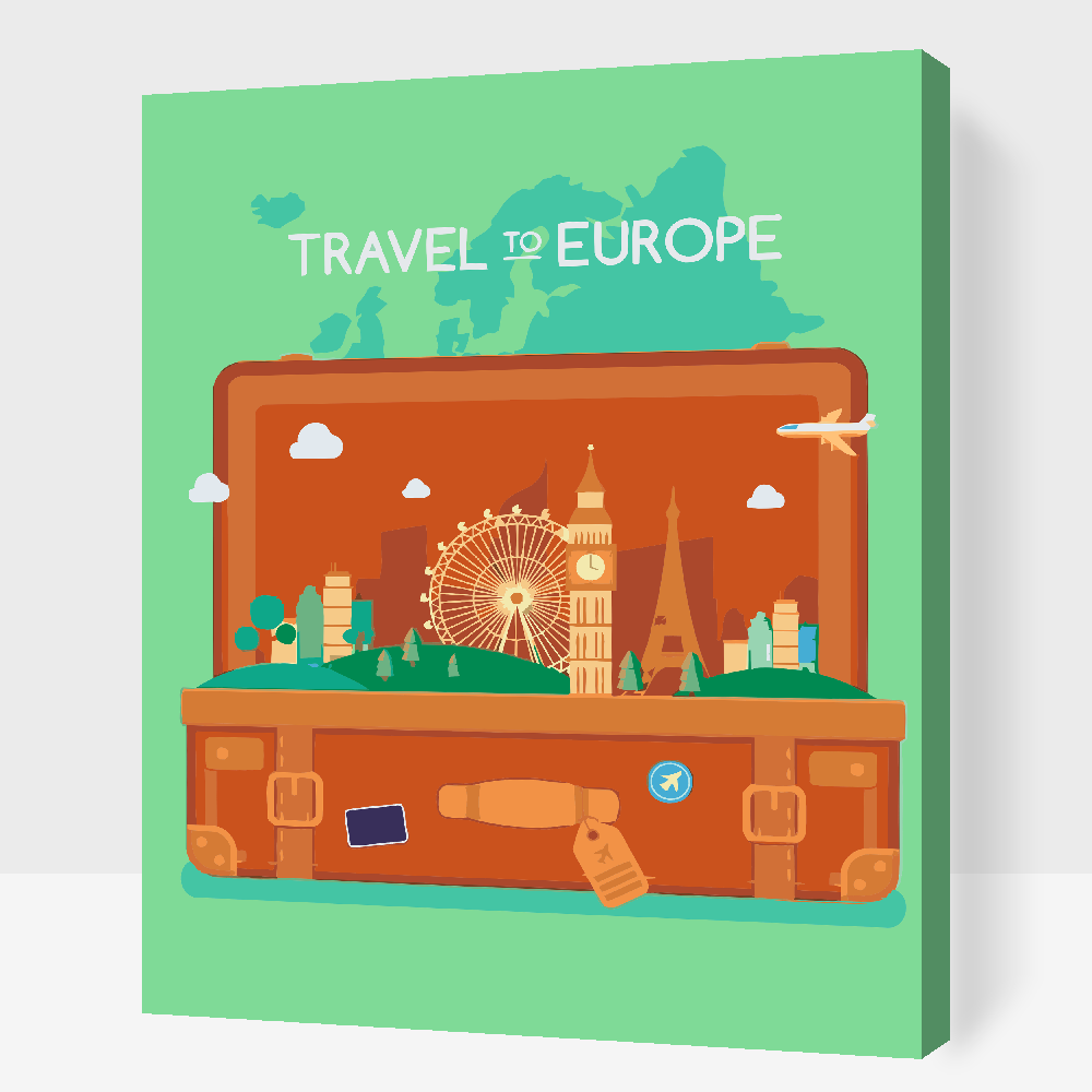 Paint by Numbers - Rejser rundt i hele Europa