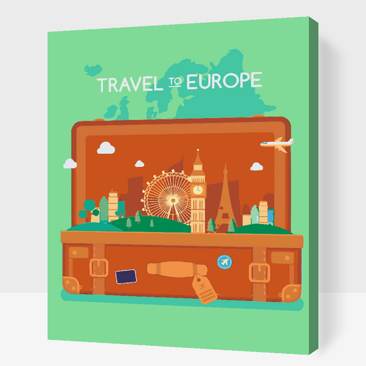 Paint by Numbers - Rejser rundt i hele Europa