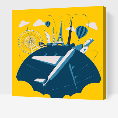 Paint by Numbers - Rejser over hele verden