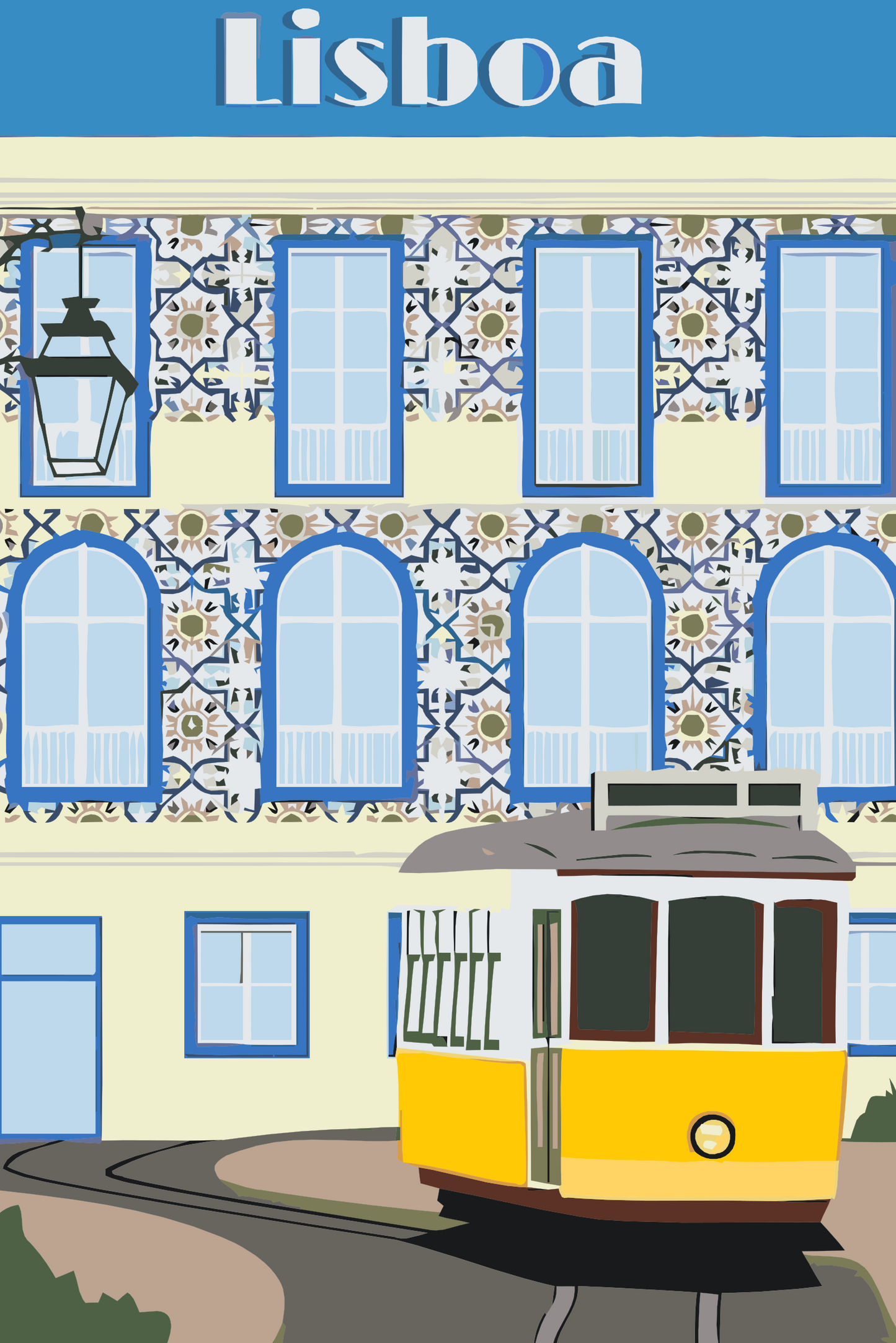 Paint by Numbers - Lissabon