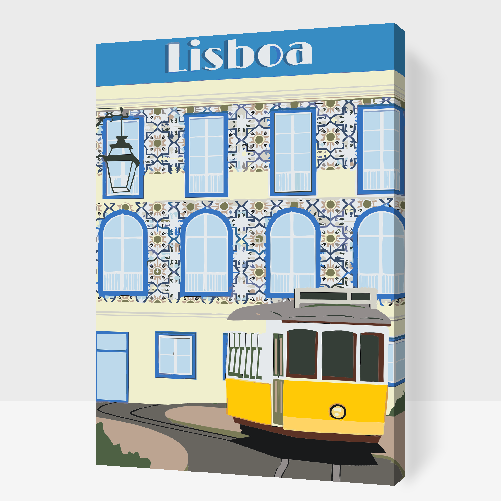 Paint by Numbers - Lissabon