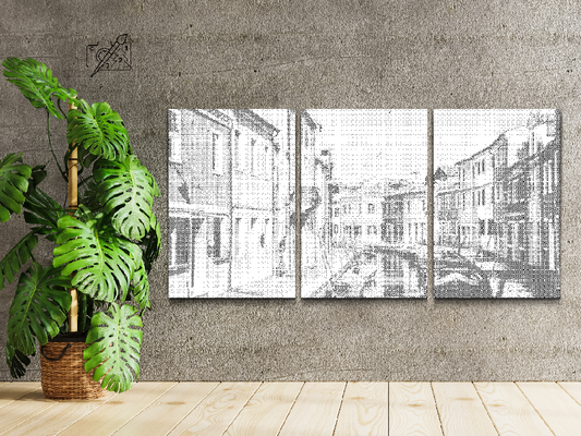 Venetianske Gondoler (sæt af 3)