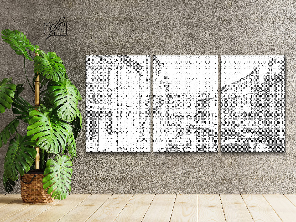 Venetianske Gondoler (sæt af 3)