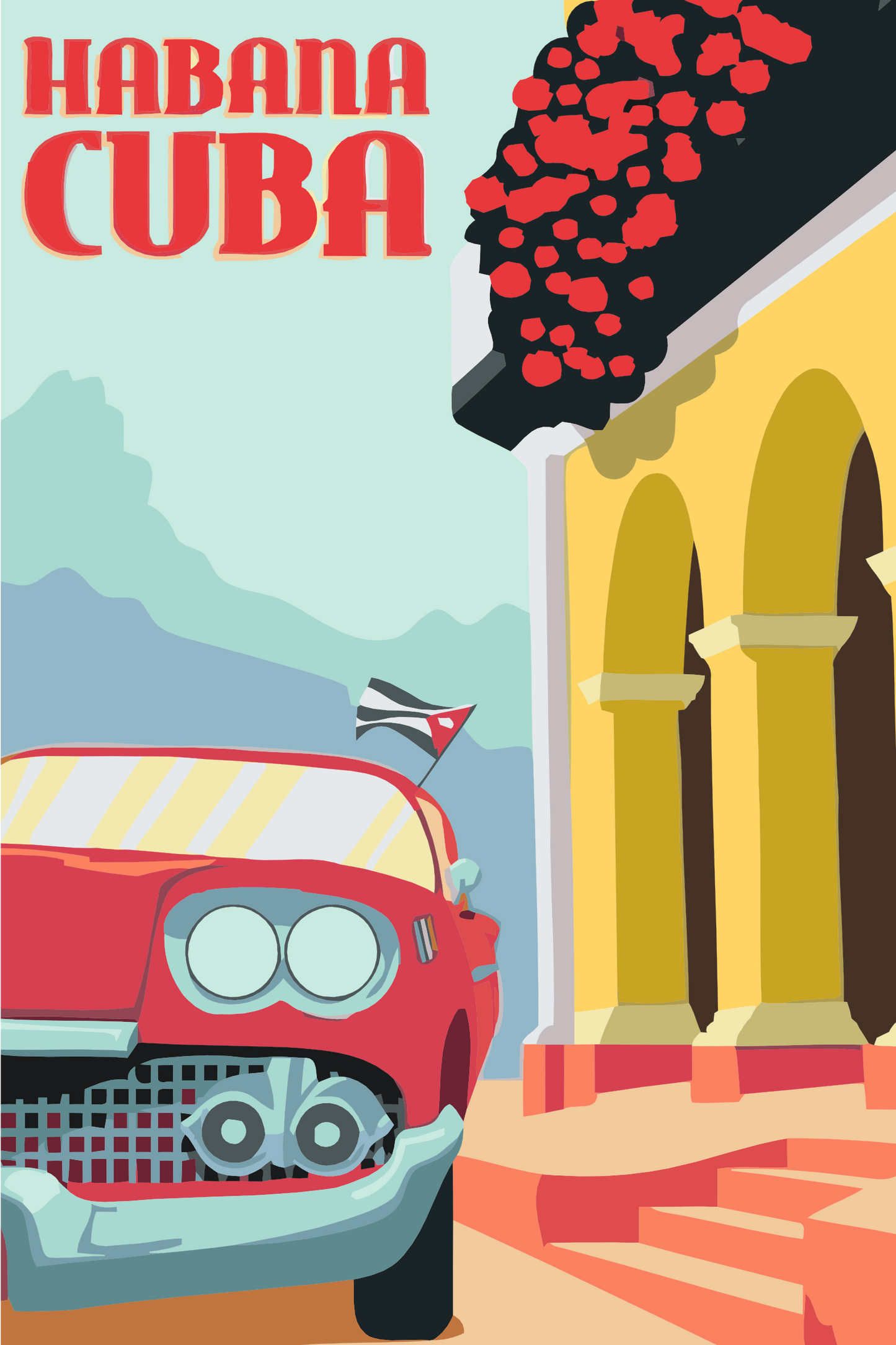 Paint by Numbers - Cuba, Havana