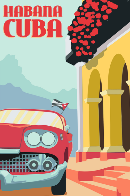 Paint by Numbers - Cuba, Havana