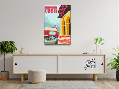 Diamond Painting - Cuba, Havana