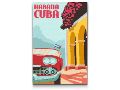 Diamond Painting - Cuba, Havana