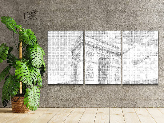 Arc de Triomphe (sæt af 3)