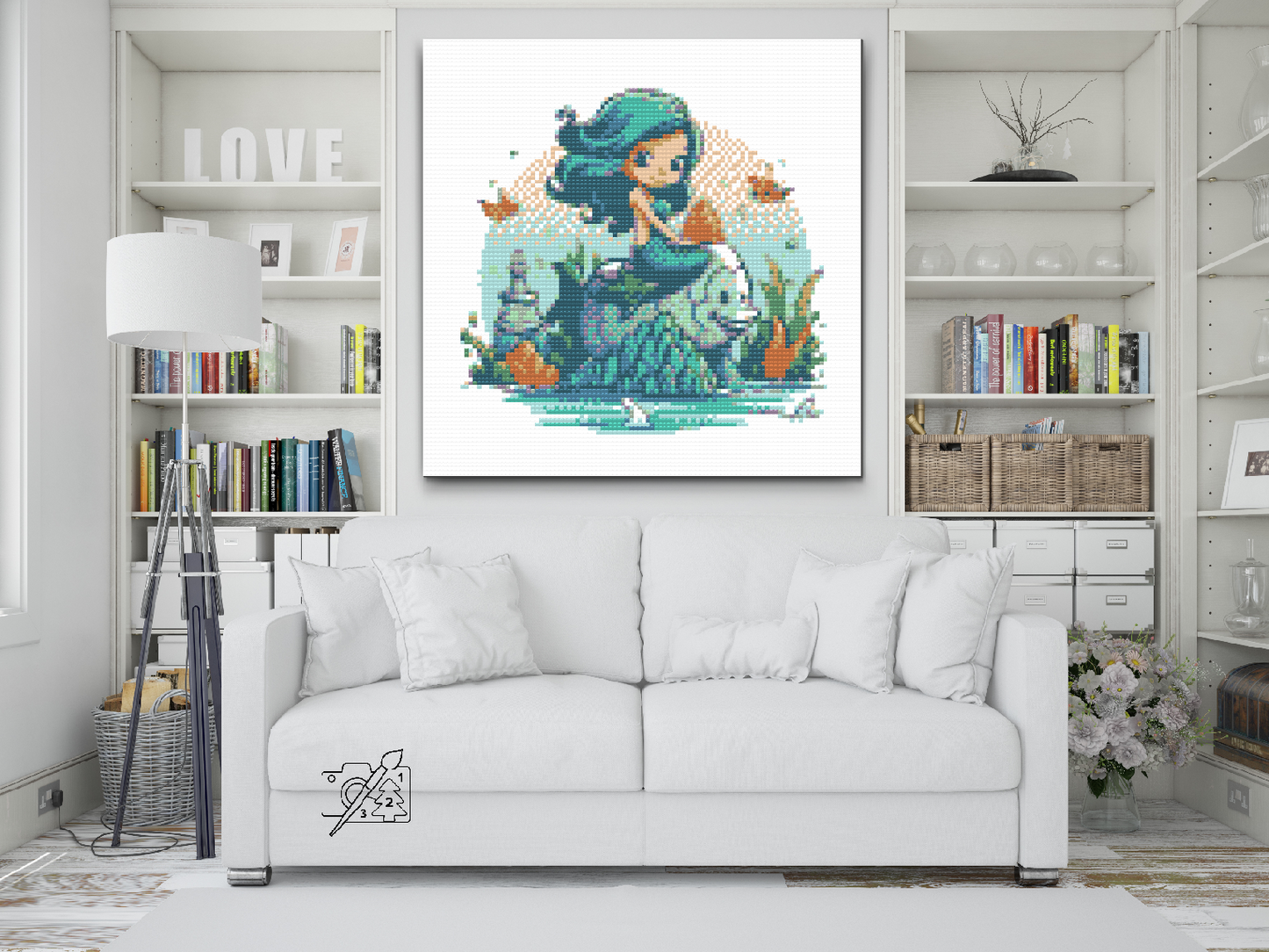 Diamond Painting - Havfrue