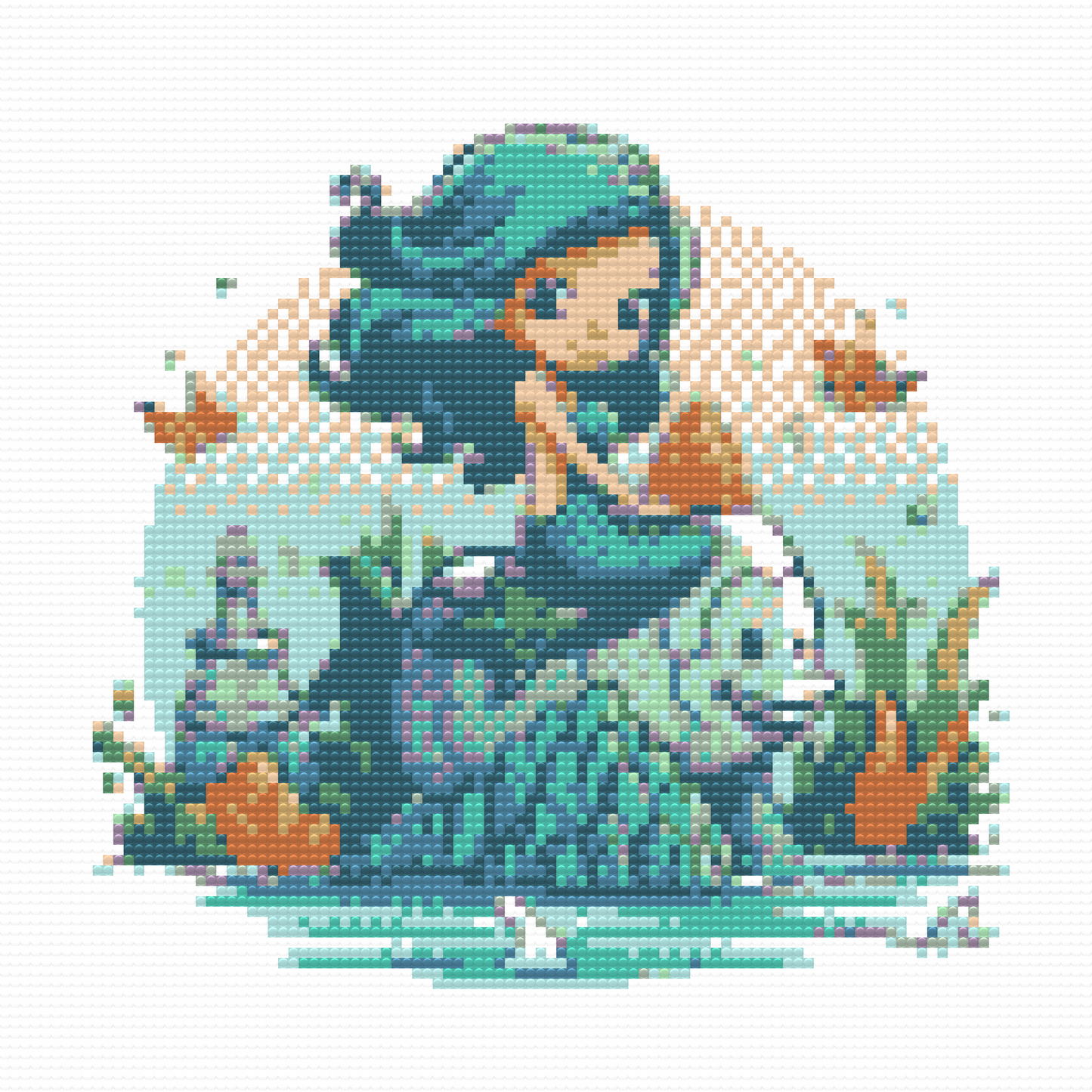 Diamond Painting - Havfrue