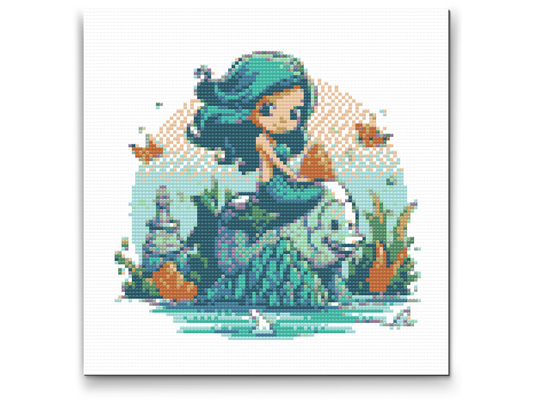 Diamond Painting - Havfrue