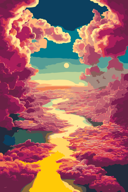 Paint by Numbers - I skyerne