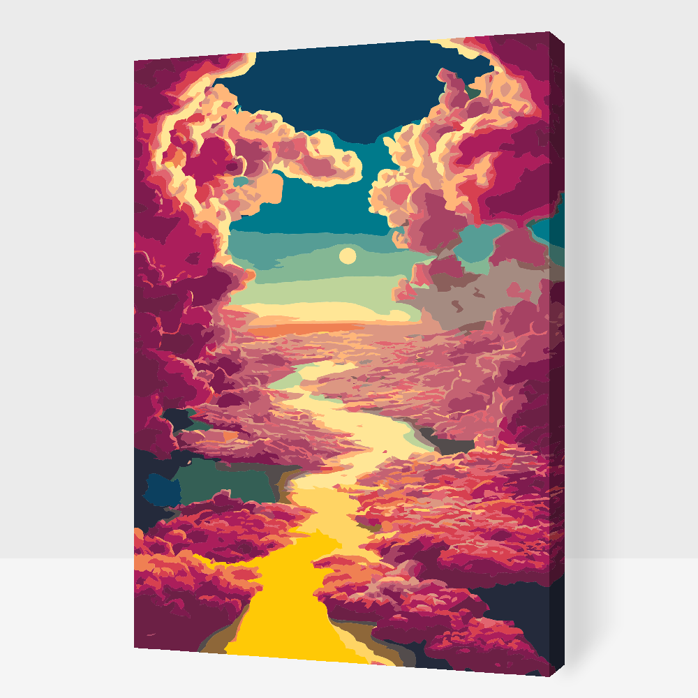 Paint by Numbers - I skyerne