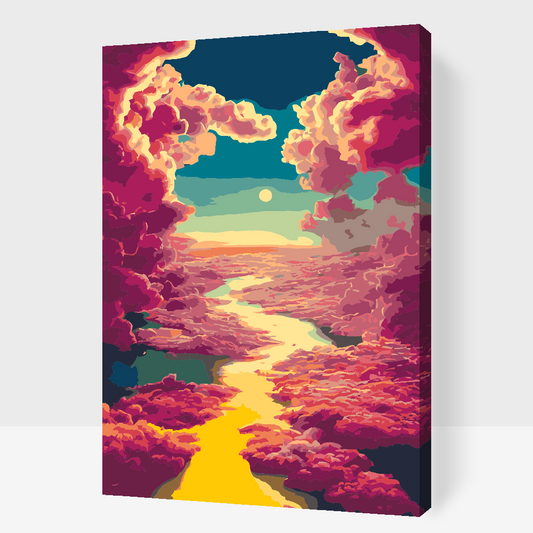 Paint by Numbers - I skyerne