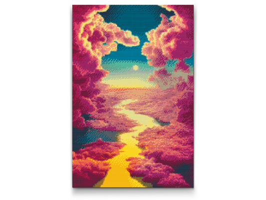 Diamond Painting - I skyerne
