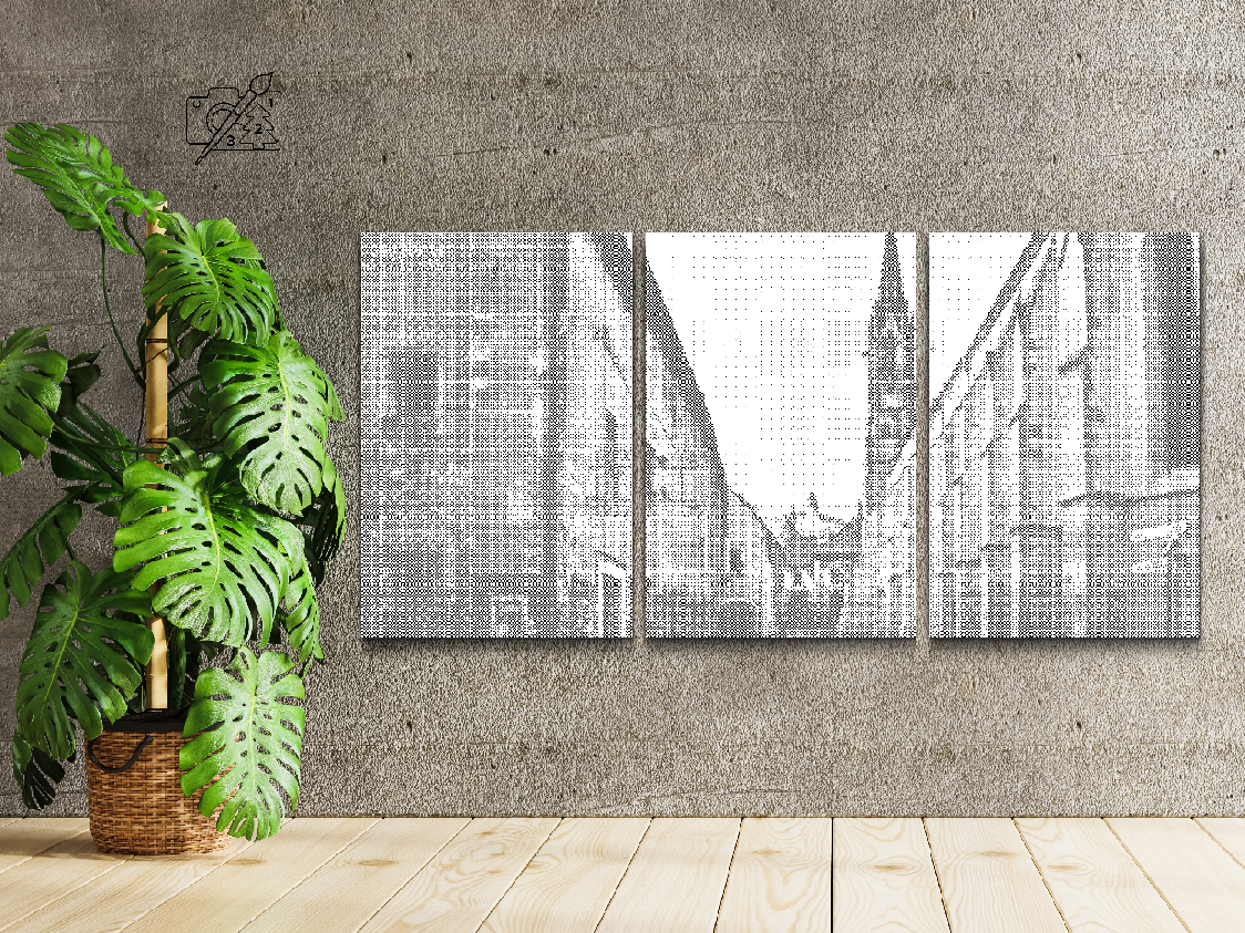 Historisk Centrum i Bratislava 2 (sæt af 3)