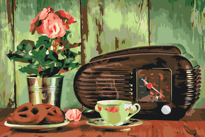 Paint by Numbers - Retro Radio