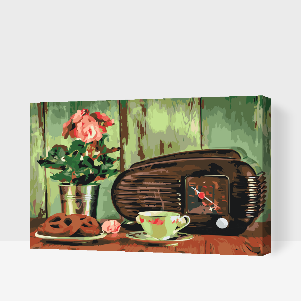 Paint by Numbers - Retro Radio