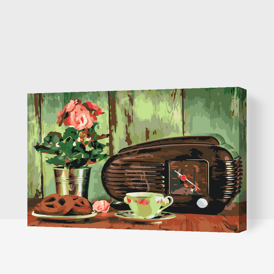 Paint by Numbers - Retro Radio