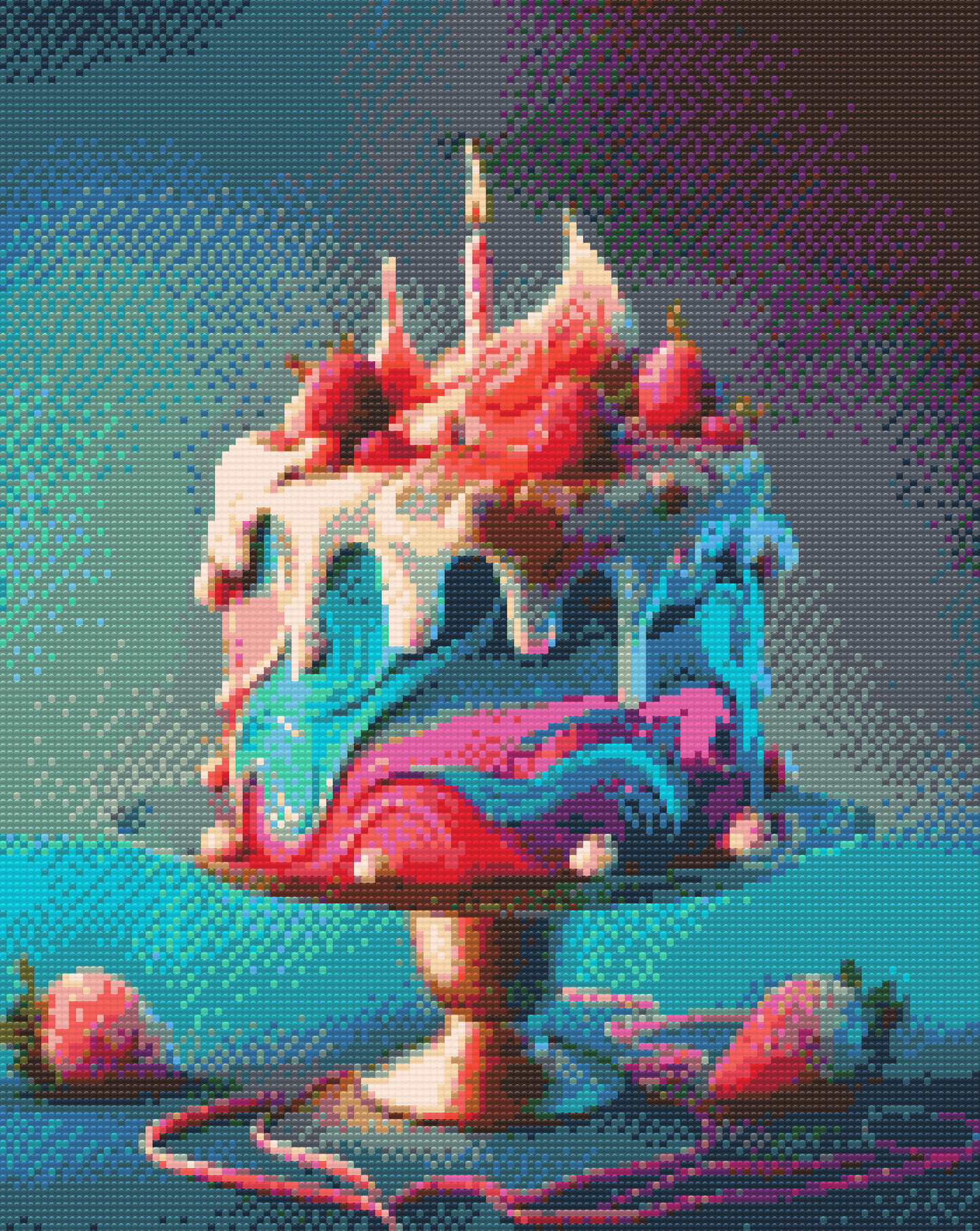 Diamond Painting - Fødselsdagskage