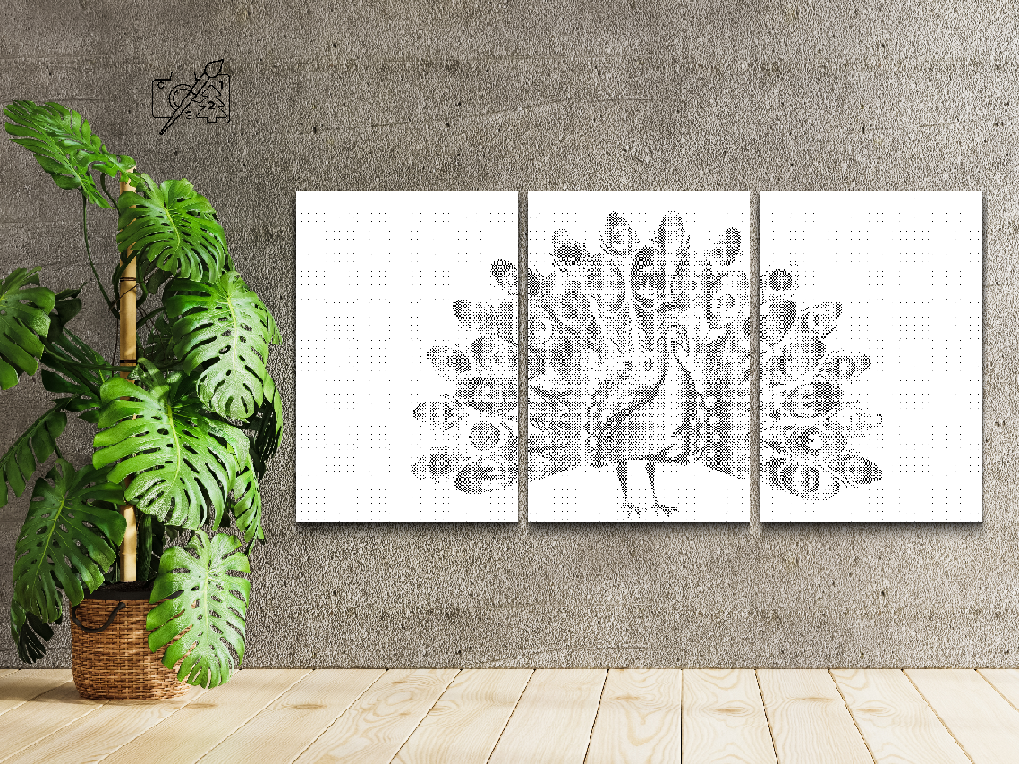 Stolt Påfugl (sæt af 3)