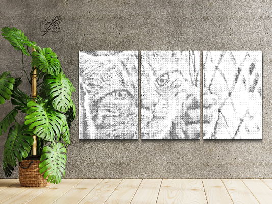 Kat på Hegnet (sæt af 3)